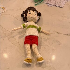 Chihiro Doll Crochet doll Ghibli Anime Character 21in